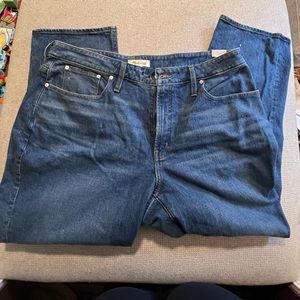 Madewell plus size Curvy perfect vintage straight jean 20W NWT